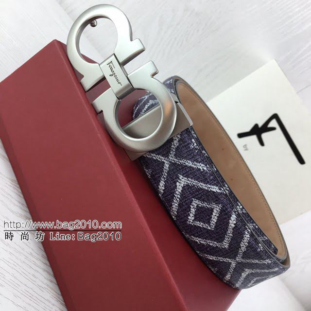 菲拉格慕男士皮帶 Ferragamo雙面用牛皮腰帶  jjp1207